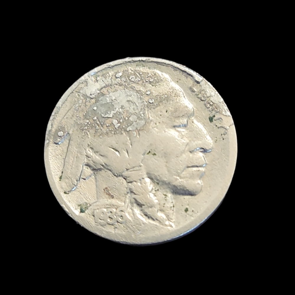 1936 Buffalo Nickel Error